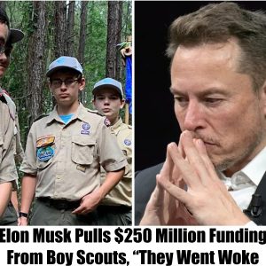 Elon Musk Pulls $250 Million Funding From Boy Scouts, "They Went Woke"