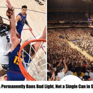 NBA Imposes Permanent Ban on Bud Light, Emptying Arenas of the Familiar Beverage