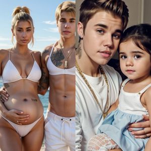 Justin Bieber Suddenly Announced That His Wife Hailey Is Pregnant, Preparing To Welcome “Baby Biber” After More Than 5 Years Of Marriage. The Couple Also Held A Celebration Party In The Bahamas, Where Justin Proposed To His Wife.