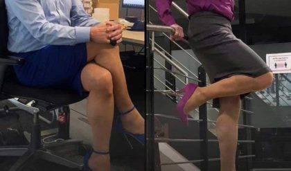 BREAKING: Straight, Happily Married Father has been Wearing a Skirt and High Heels in Public for Four Years
